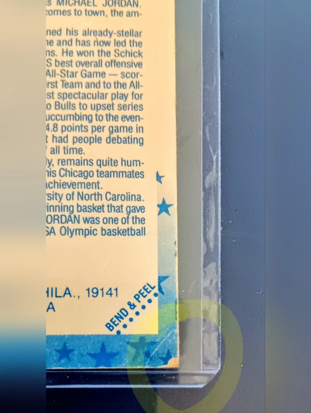 Michael Jordan 1989-90 Fleer - All-Stars Sticker #3
